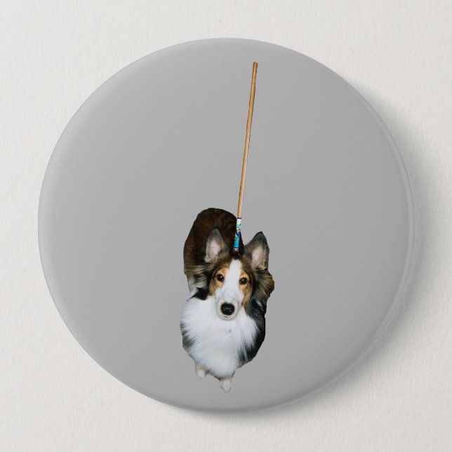 Mop Dog Button (Vorderseite)