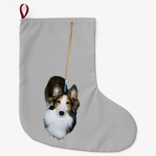 Mop Dog Großer Weihnachtsstrumpf