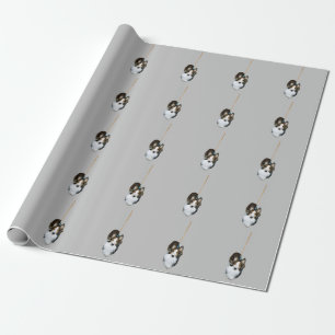 Mop Hund Geschenkpapier