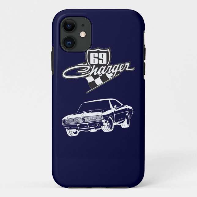 Mopar - 1969 Dodge Charger Iphone Case (Rückseite)
