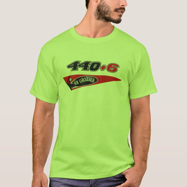 Mopar - 440+6 + Air Grabber T-Shirt (Vorderseite)