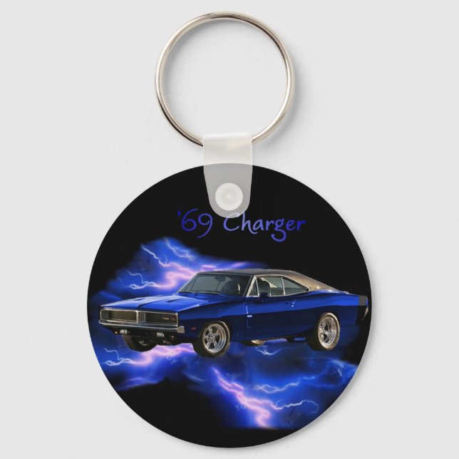 Mopar: '69 Dodge Ladegerät Schlüsselanhänger (Vorderseite)