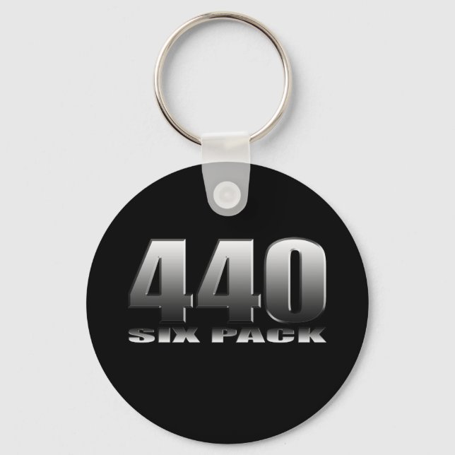 Mopar Dodge 440 Sixpack Schlüsselanhänger (Vorderseite)