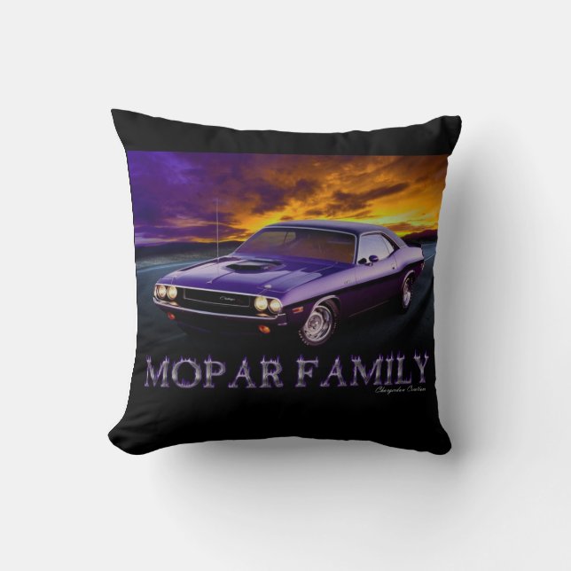 MOPAR FAMILIEN-KISSEN KISSEN (Vorderseite)