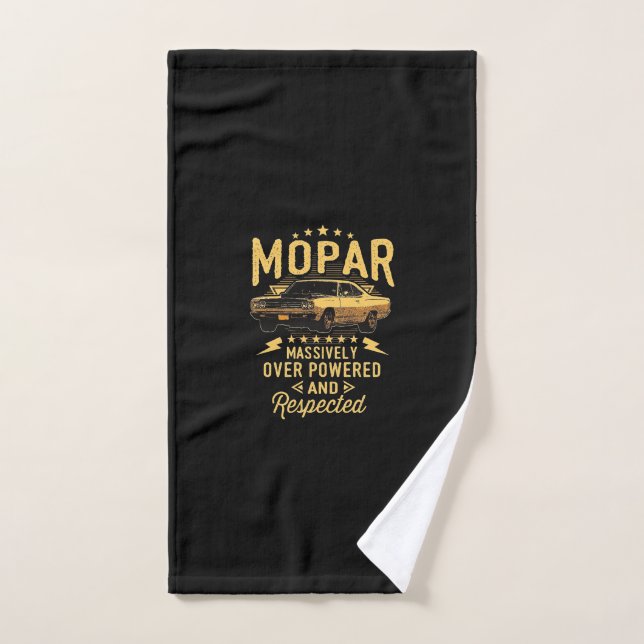 Mopar - Massivement Sur Powered Et Respecté (Serviette à main)
