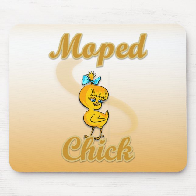 Moped Chick Mousepad (Vorne)