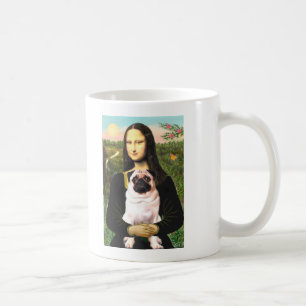Mops 3 (fawn) - Mona Lisa Kaffeetasse