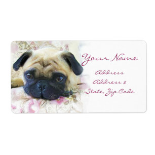 Mops-Adressmarken