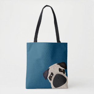 Mops Allover Tasche