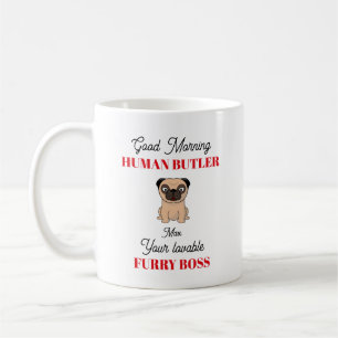 Mops Anpassbarer Mops Kaffeetasse