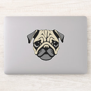 Mops Aufkleber