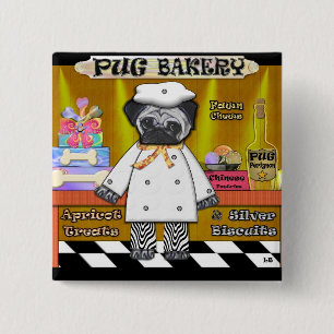 Mops-Bäckerei Button