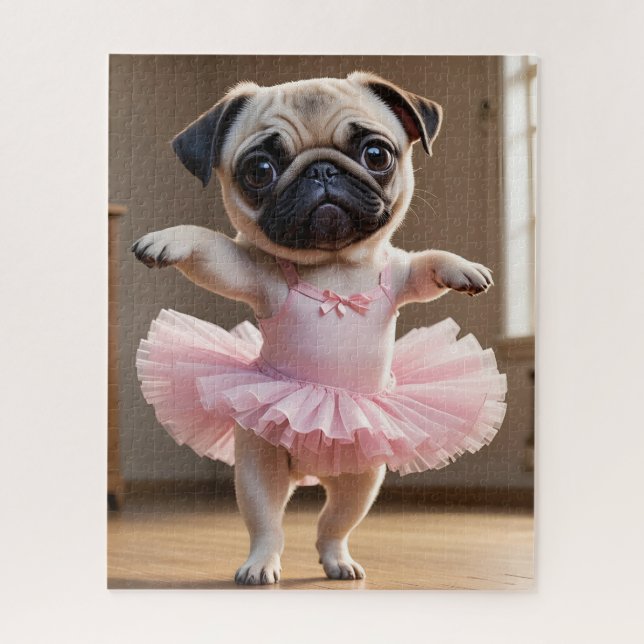 Mops Ballerina (Vertikal)