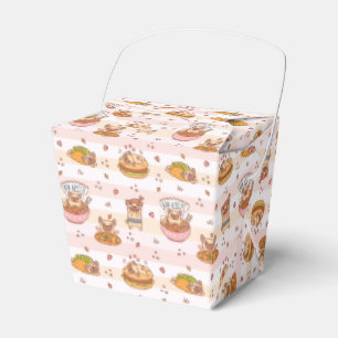 Mops Bon Appetit Hamburger Taco Food Geschenkschachtel