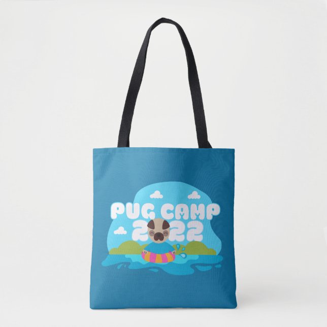 Mops Camp 2022 Tote Bag Tasche (Vorderseite)