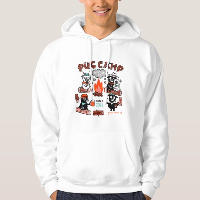 Mops Camp 2024 Hoodie (Vorderseite)