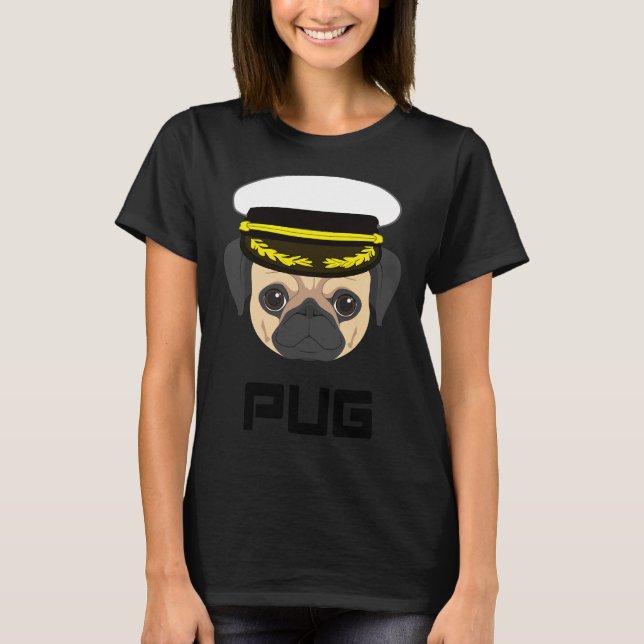 Mops Classic 343 T-Shirt (Vorderseite)
