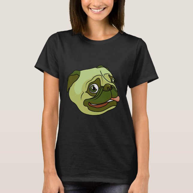 Mops Dog Art Essential T - Shirt 99 (Vorderseite)