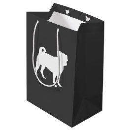 Mops Dog Baby Duwer Thema Welpe Geschlecht Neutral Mittlere Geschenktüte