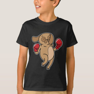 Mops Dog Boxing T-Shirt