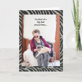 Mops Dog ist ein großer Deal hier Karte