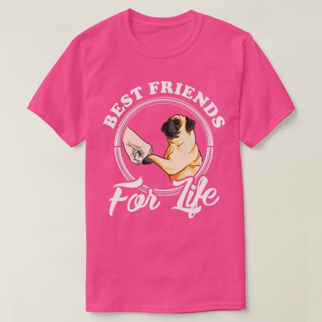 Mops Dog Lover Design T-Shirt (Design vorne)