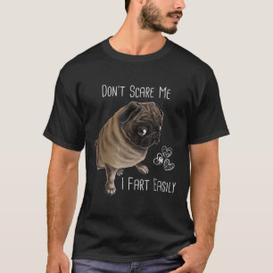 Mops Dog Lover Geschenk Dont Scare Meine I-Furz ei T-Shirt