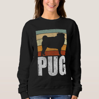 Mops Dog Pet Besitzer Sweatshirt