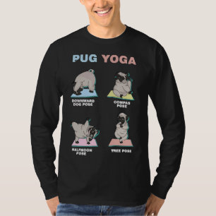 Mops Doggie Yogist Spirituelle Medizin Klassische  T-Shirt