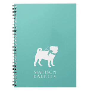 Mops Doppy-Notebook Notizblock