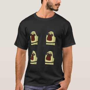 Mops Emotionen T-Shirt