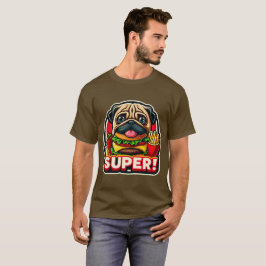 MOPS ESSEN BRGER UND FREUNDE 3 T-Shirt