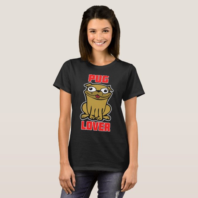 Mops-Fan #2 T-Shirt (Vorne ganz)