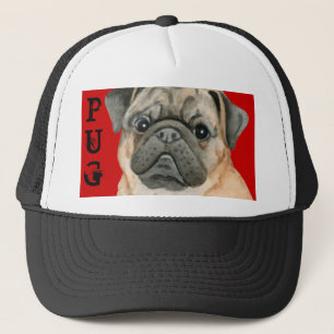 Mops-Farbblock Truckerkappe