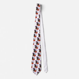 Mops (fawn) Halloween Candy Krawatte