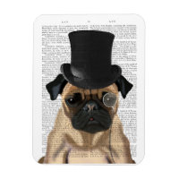 Mops, Festhund und Hut
