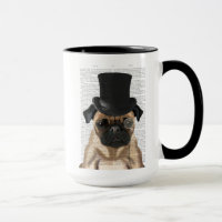 Mops, Festhund und Hut