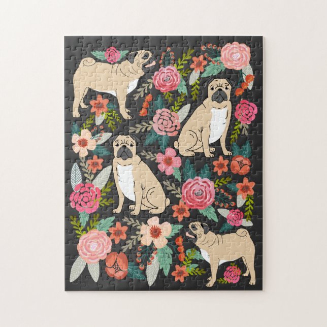 Mops Florals (Vertikal)