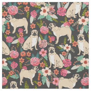 Mops Florenz Gewebe-Design-Stoffe Stoff