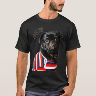 Mops Frauen Männer Mops Mama Papa Leben Liebe Hund T-Shirt