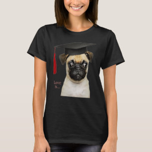 Mops Frauen Männer Mops Mama Vater Leben Liebe Hun T-Shirt
