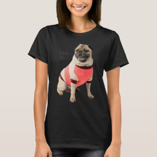 Mops Frauen Männer Mops Mutter Vater Leben Liebe H T-Shirt