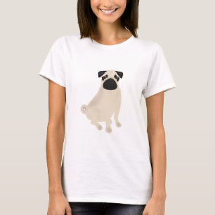 Mops Frauenhemd T-Shirt