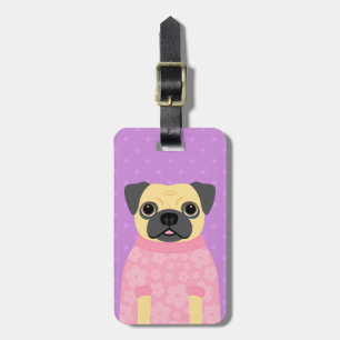 Mops Gepäckanhänger