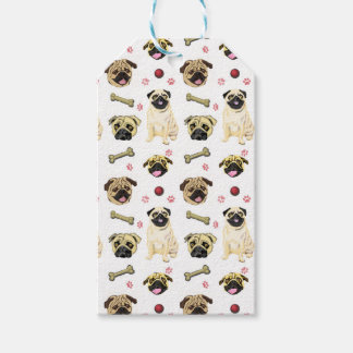 Mops-Geschenketags Geschenkanhänger