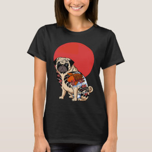 Mops-Gesicht für Männer Frauen Mops-Vati Mops-Mama T-Shirt