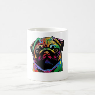 Mops-Gesicht Kaffeetasse
