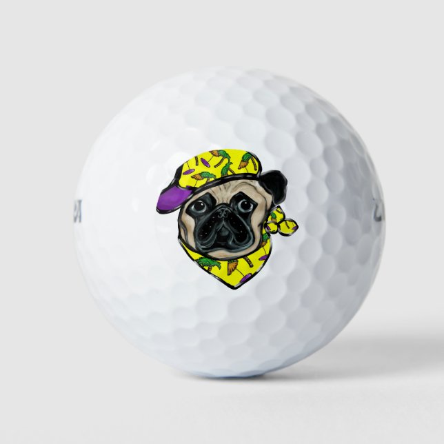 Mops Golfball (Vorderseite)
