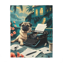 Mops-Herrchen vintage