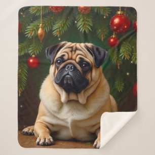 Mops Holiday Sherpadecke